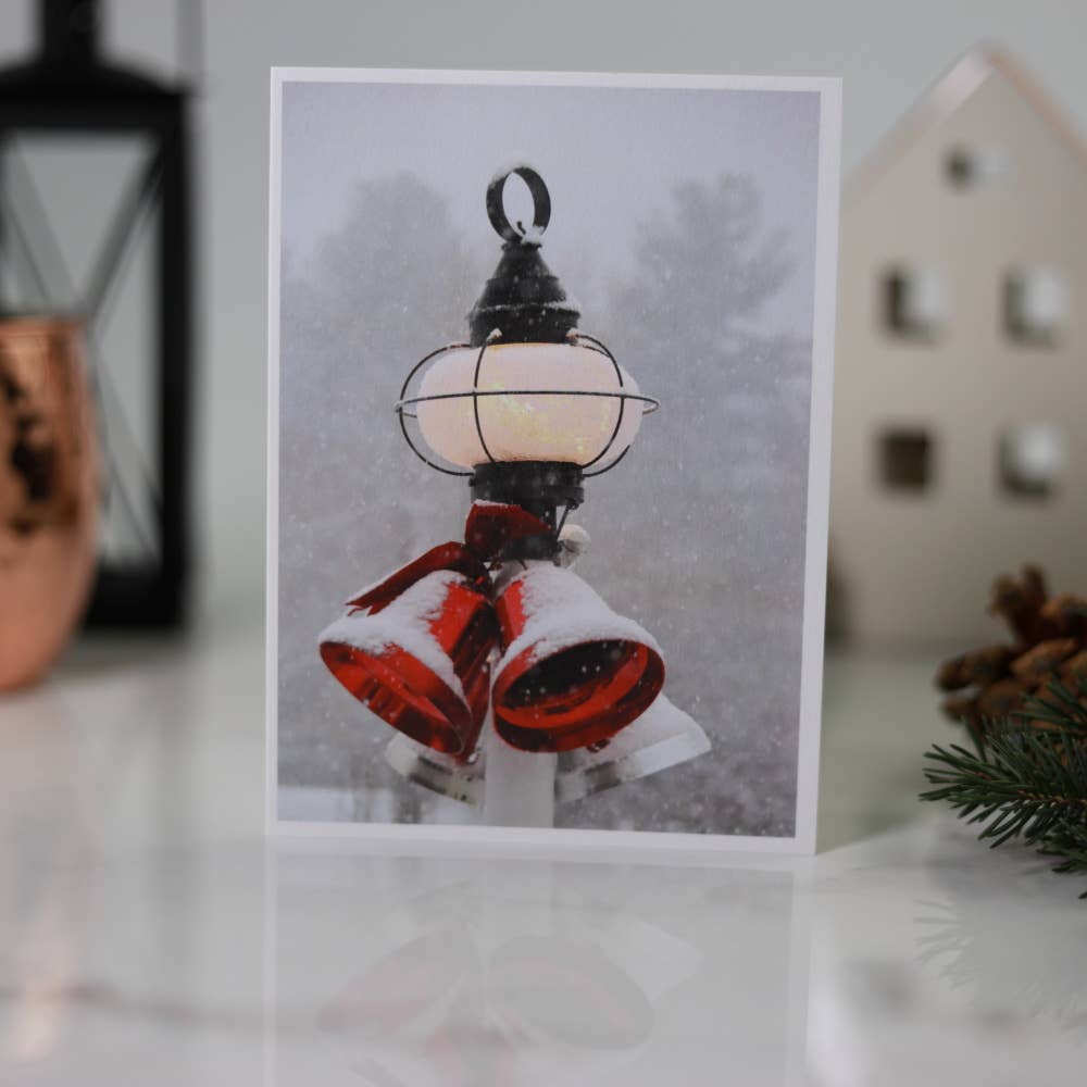 New England Prints - Wholesale Stationery/Notecard Set - Box of 5 All Occasion New England Winter Blank Note Cards5