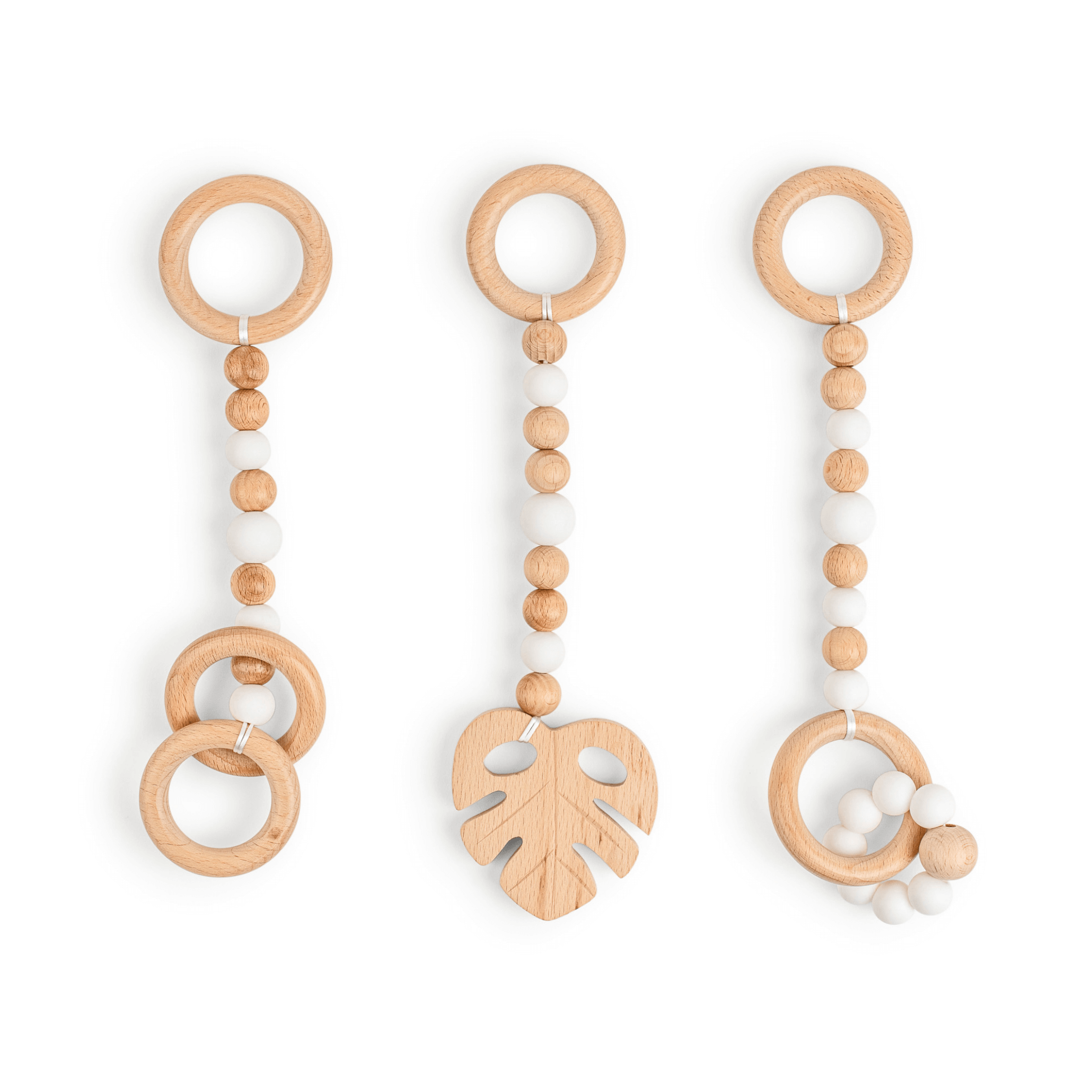 Cushii - Wholesale Wood Toy - Kids - Cushii x Rattan Play Gym with Toys1