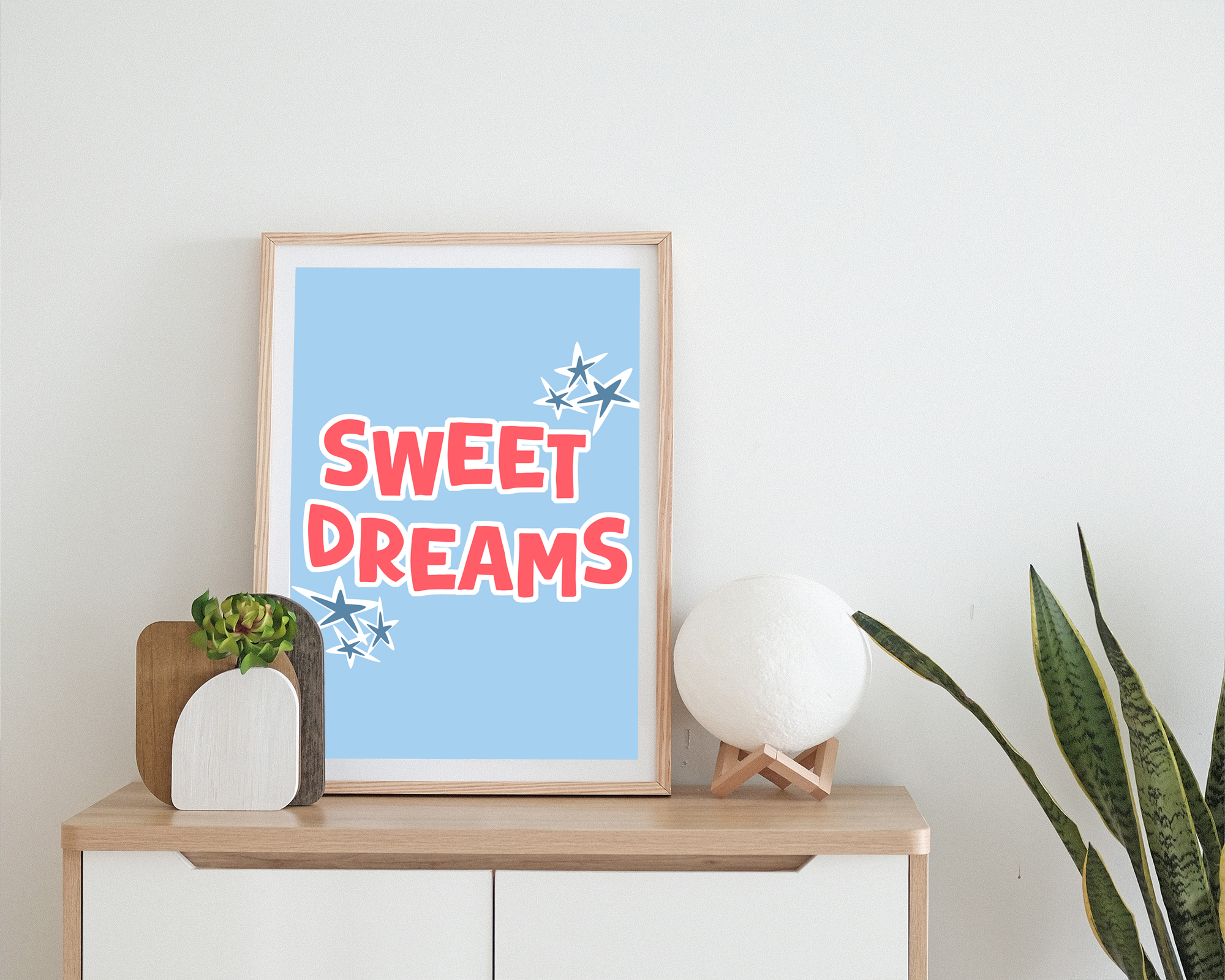Danni Boden Designs - Wholesale Art Print - Sweet Dreams - Home/Bedroom Print 3