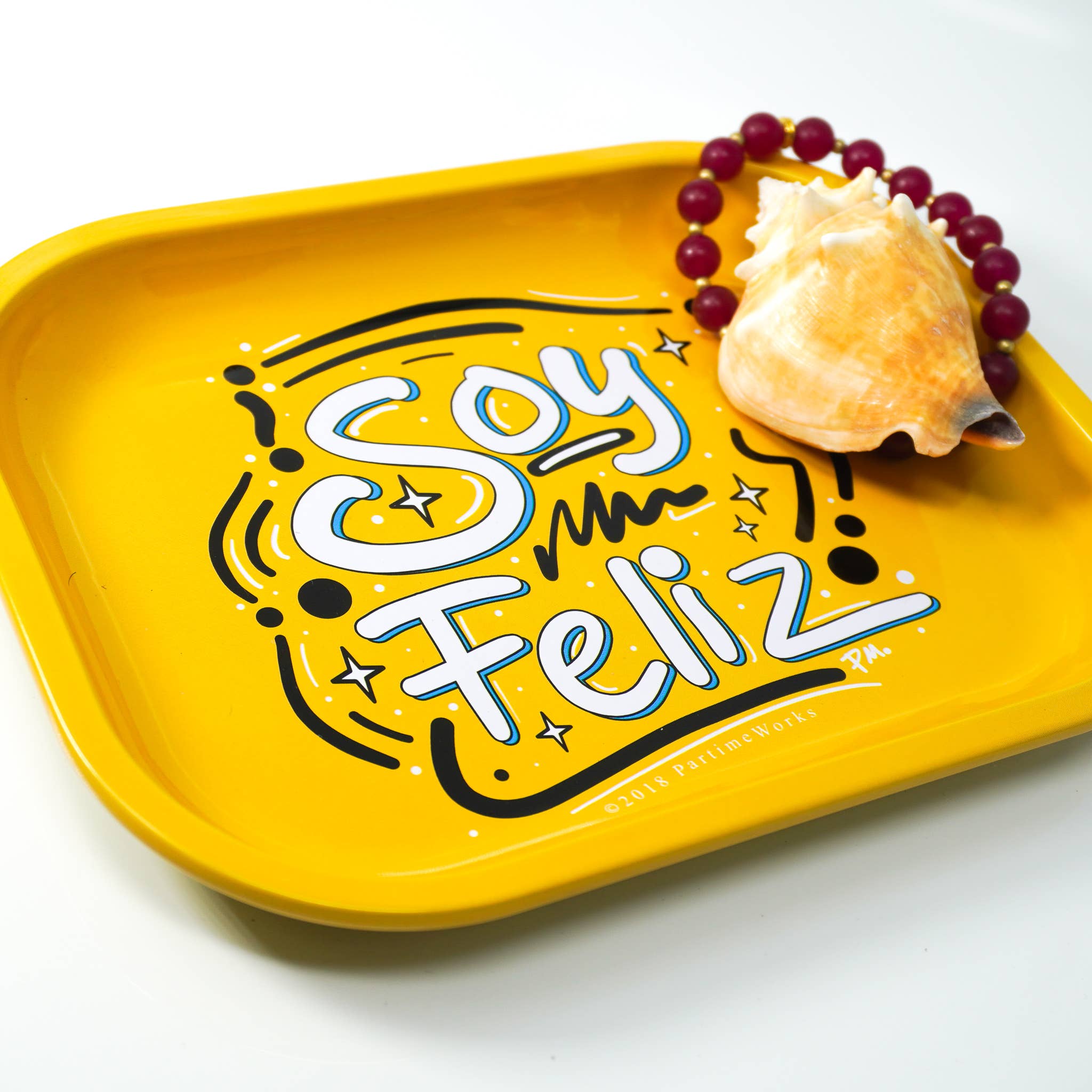 PARTIMEWORKS - Wholesale Decorative Tray - Soy Feliz Novelty Tray11