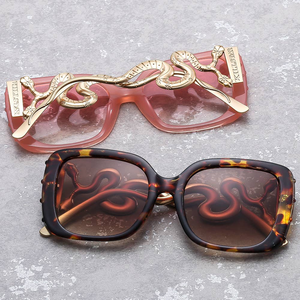 SALINA TRADING INC - Wholesale Sunglasses - Women's - Women's Retro Gothic Double-Headed Snake Sunglasses1