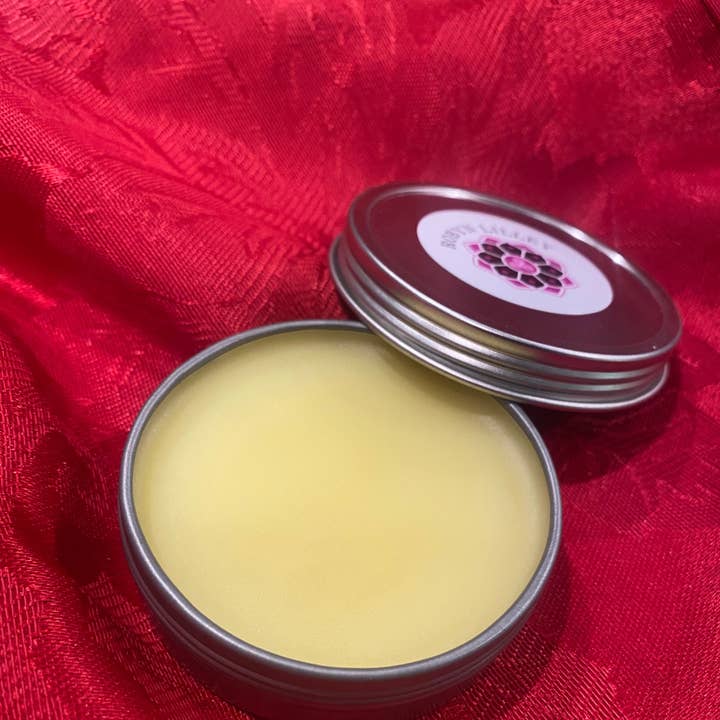 tallow balm (scented with frankincense & lavender) for wholesale by Robyn Lilley