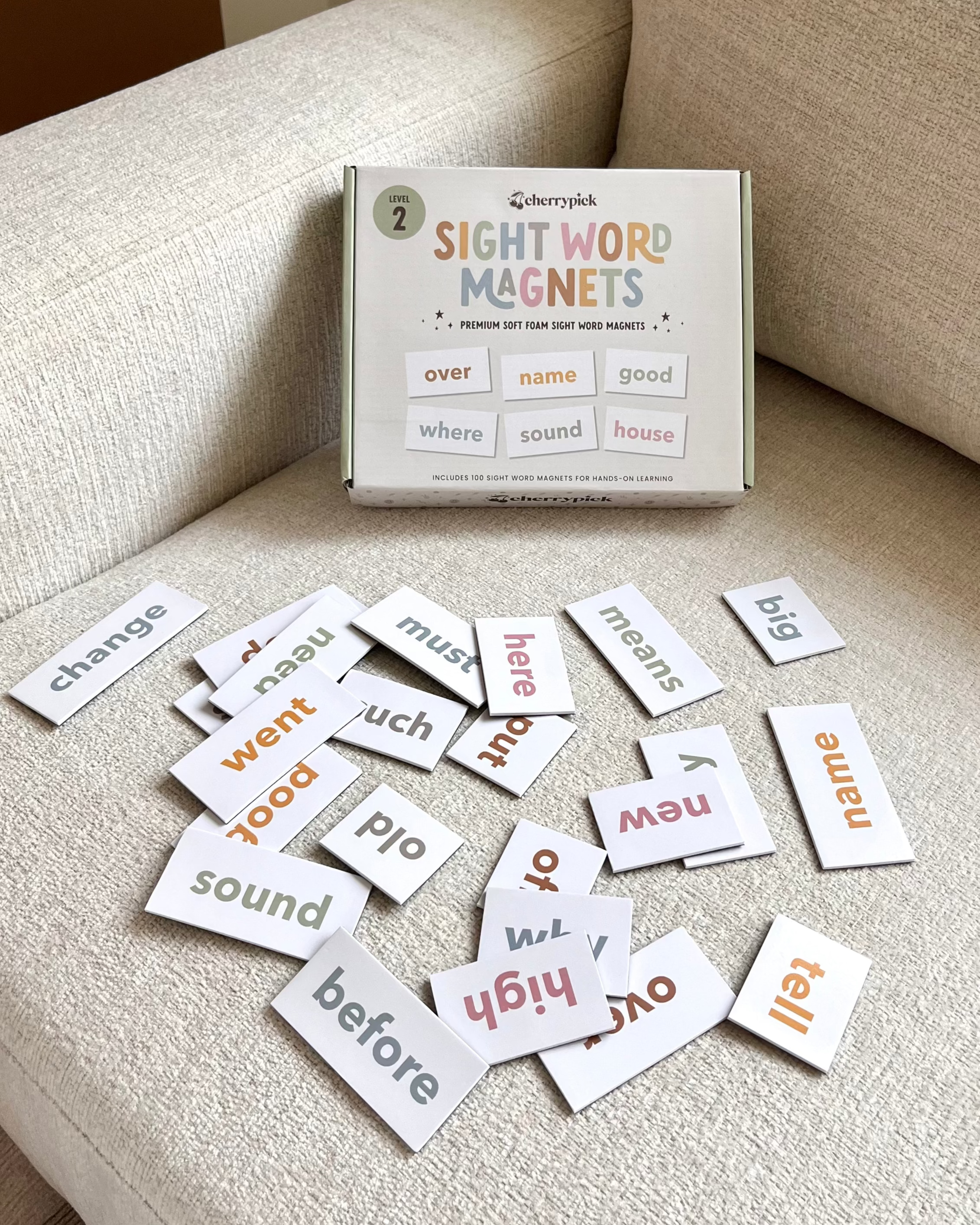 Cherrypick - Wholesale Learning Cards - Kids & Baby - Sight Word Magnets for Early Reading & Literacy2