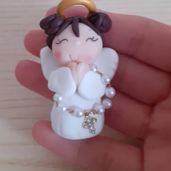 SabrinaDesign - Wholesale Party Favor Bag/Box - Angel rosary favor, birth favors, baptism favors, communion favors2