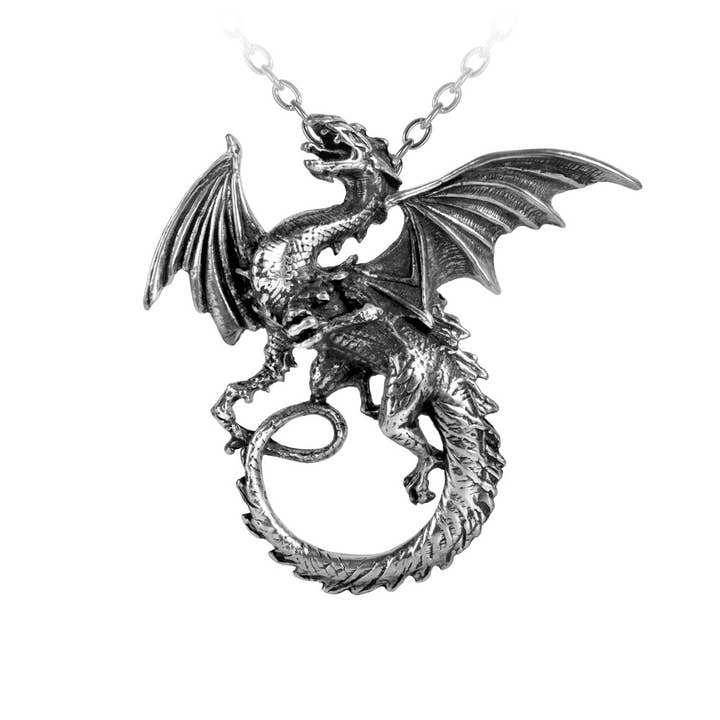 The Whitby Wyrm (Pendant) for wholesale by Alchemy Of England (Alchemy USA Distributor)