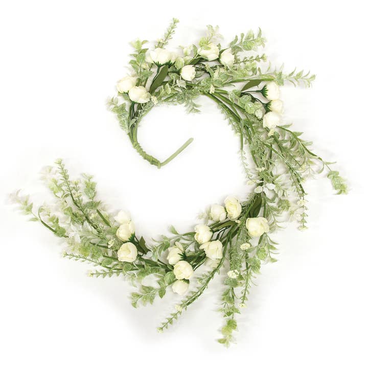 Bridal Rose Blossom Garland for wholesale by Col House Designs
