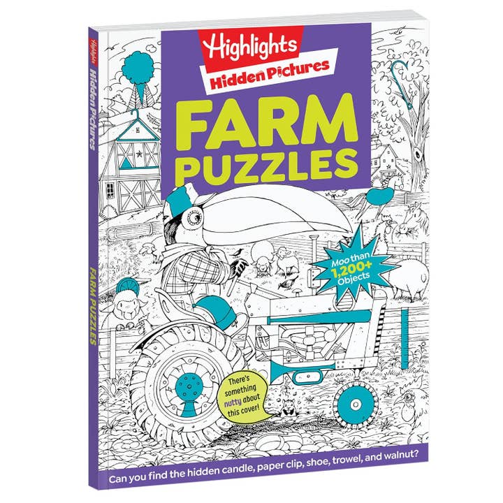 Highlights for Children - Wholesale Coloring & Activity Book - Kids & Baby - Farm Puzzles6