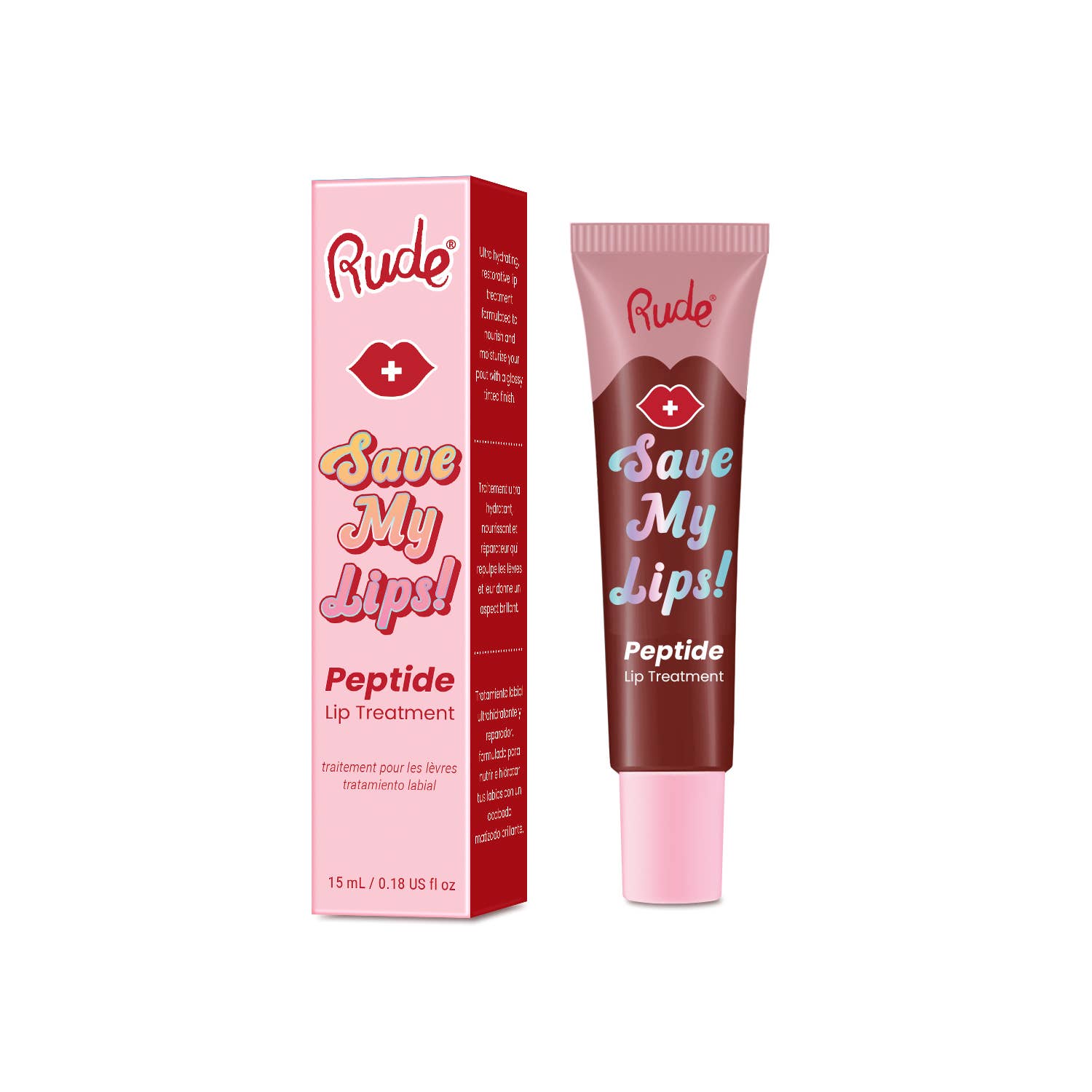 Rude Cosmetics - Wholesale Lip Treatment/Mask - Save My Lips Peptide Lip Treatment
4