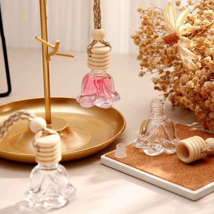 Poorely Made Crafts - Wholesale Car Freshener - Unisex - Volcano Glass Car Diffuser Freshie - Pick your bottle11