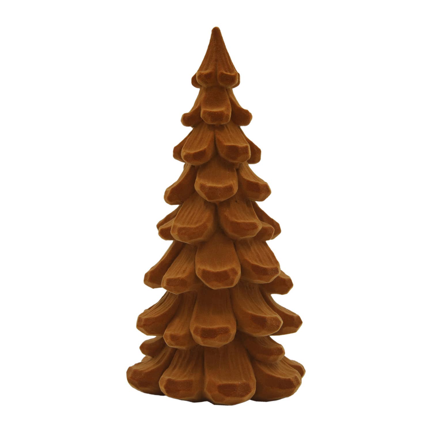 Fieldstone Home – wholesale Decorative tabletop object – Short Yellow Ochre Layered Resin Tree0