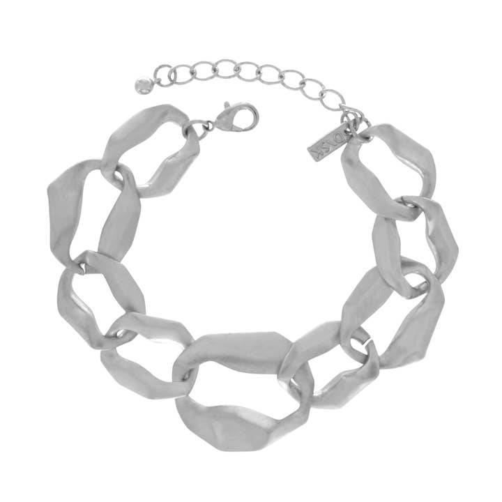 Elysian IN:STORE Link Fluid Armband Versilberung für den Großhandel von Dansk Copenhagen