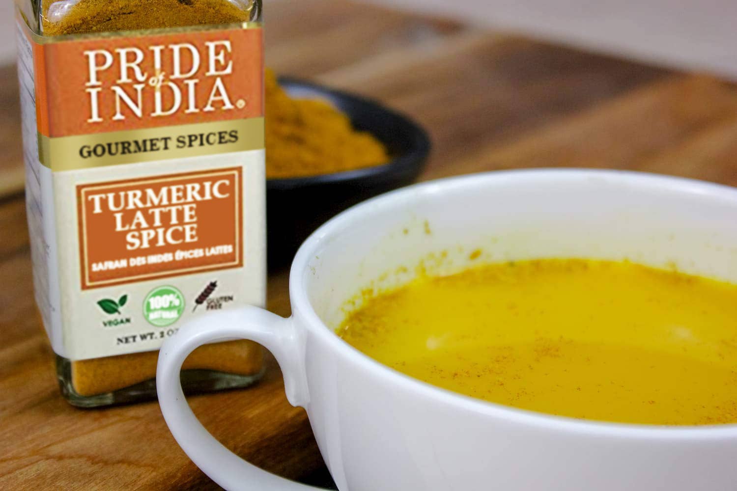 PRIDE INDIA BRANDS - Vente Mélanges d'épices séchées - Pride of India — Mélange d'épices pour latte au curcuma5