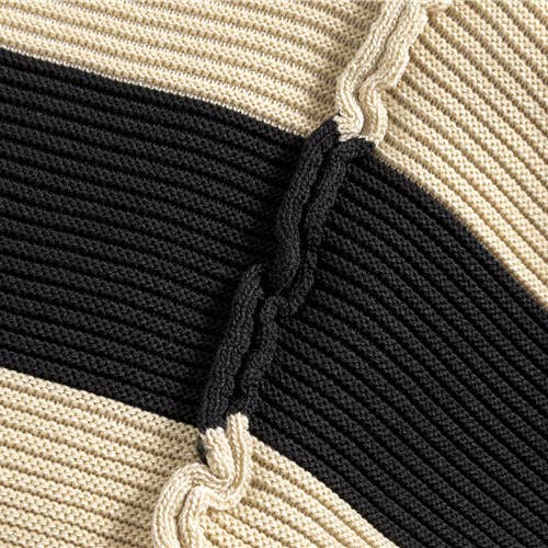 Classic Black Chic Korean TwoPiece Knit Set Cardigan Top for wholesale on Faire13