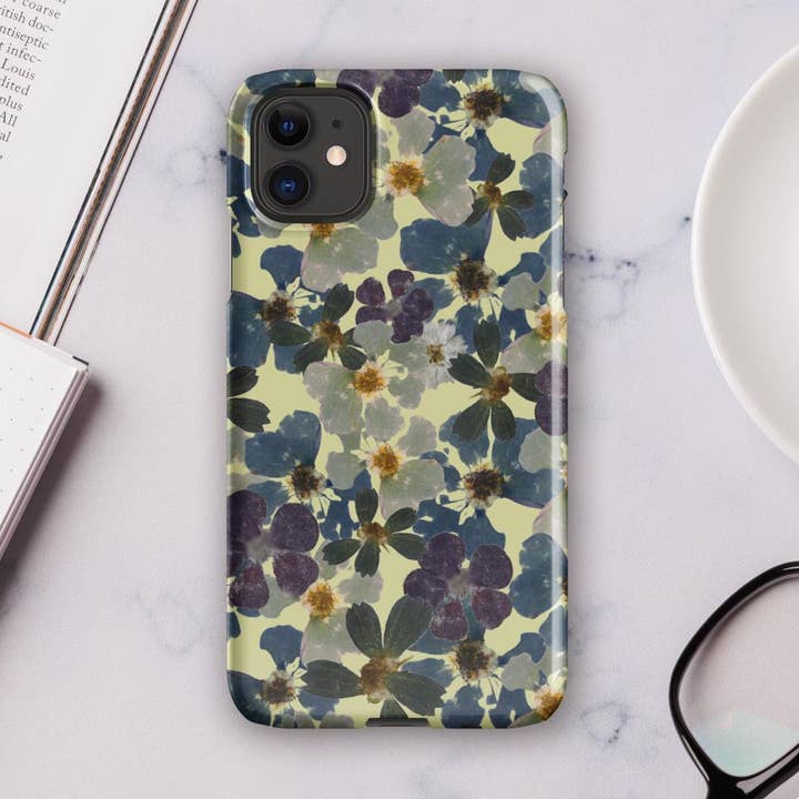 Hammered Flower Phone Case for wholesale by Milosh Design