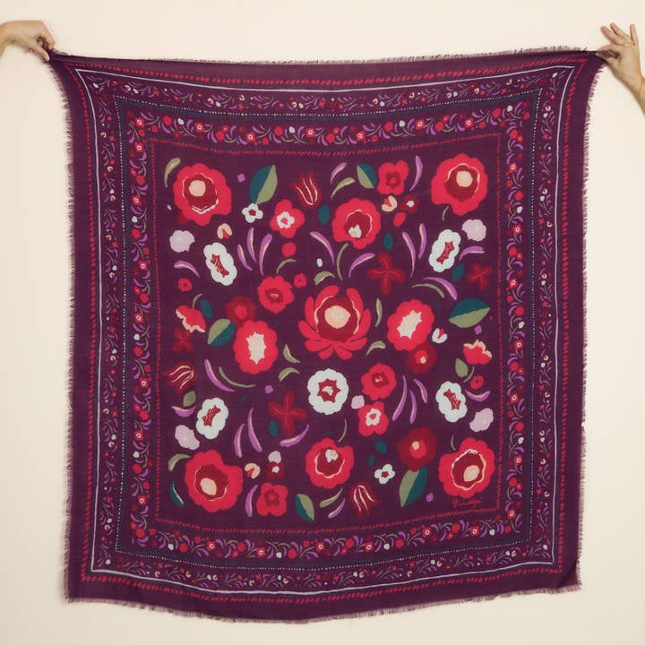 Maradji - Wholesale Scarf - Women's - SCARF BALKANS CREAM1