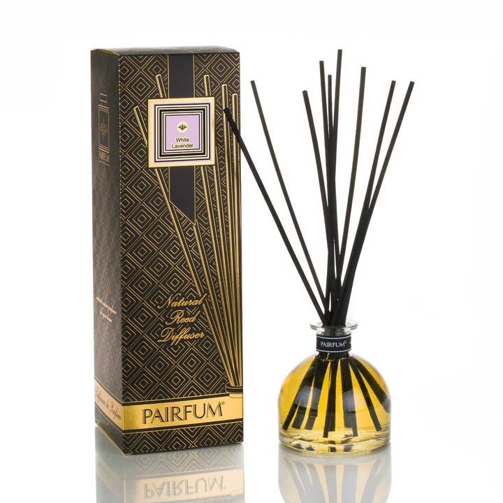 Grote rietverspreider - Bell Shape - Witte lavendel voor wholesale door Pairfum London