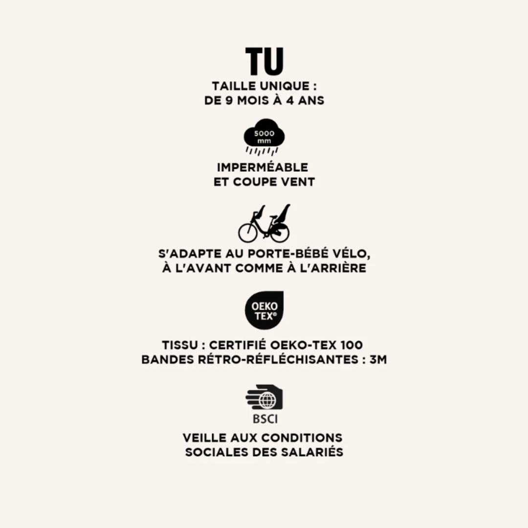 RAINETTE - Wholesale Biking Accessories - Waterproof for bike seat7