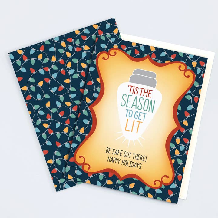 'Tis sæsonen til at blive lysende julekort for engroshandel hos B.Goods Designs
