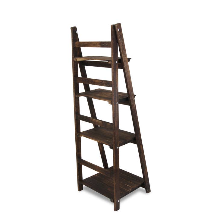 Cheungs Home Decor - Wholesale Free Standing Shelf - Foxley 4 Tier Folding Wood Shelf