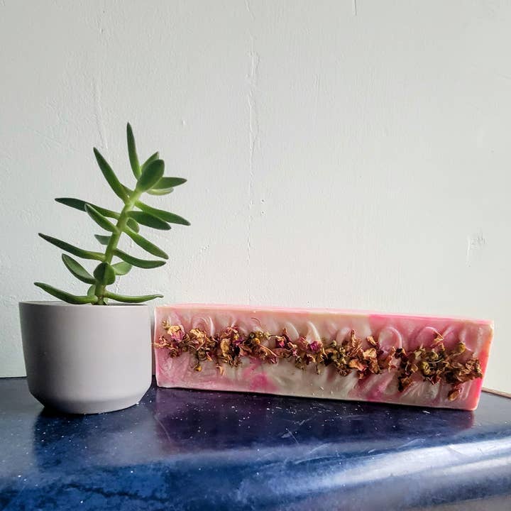 Nature's Mercantile - Wholesale Bar Soap - Lover's Kiss Full Soap Loaf