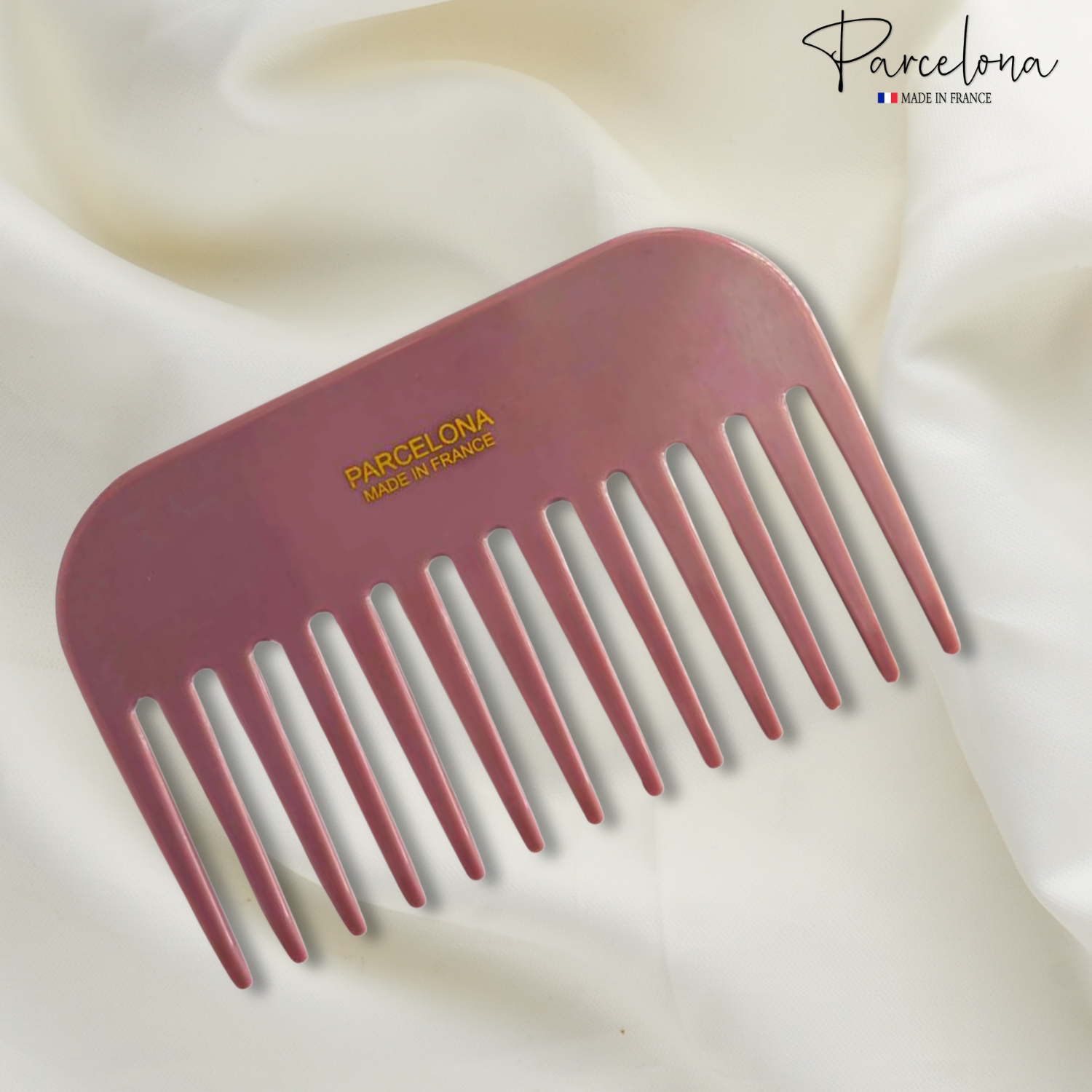 Parcelona - Wholesale Hair Brush/Comb - Parcelona Wide Tooth Comb Tropical Toucan Floral Print Comb for Thick Curly Hair3