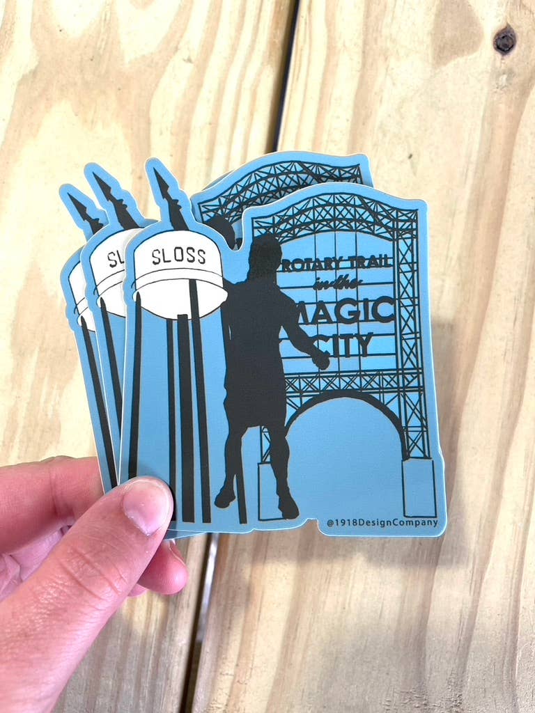 1918 Design Company - Wholesale Sticker - Landmark BHM Sticker, Birmingham, Alabama