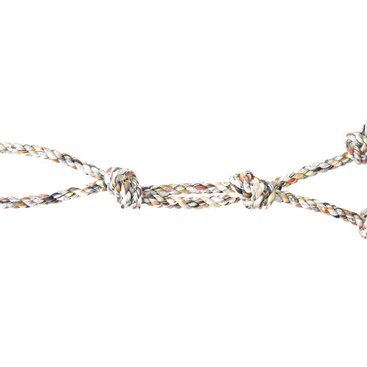 Shreds + rerope - Vendita all'ingrosso Giocattolo di corda - Cani - ReRope - Giocattolo per cani ad anello riciclato, 3 misure (assortimento da 10 pezzi)30