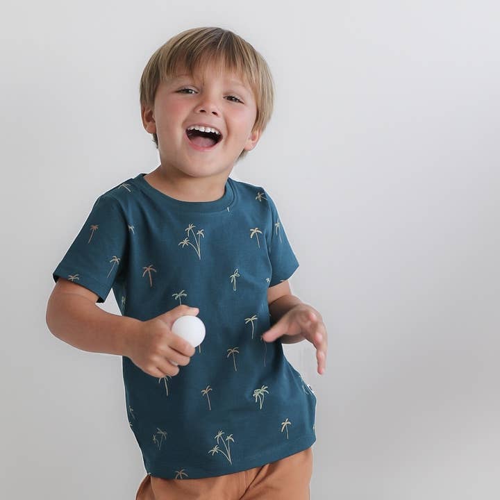 Camiseta Palm para venta al por mayor de Burrow & Be