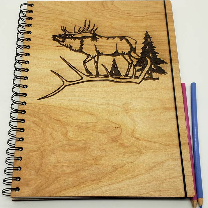 Cuaderno de bocetos de asta de alce para venta al por mayor de Genesis 3D