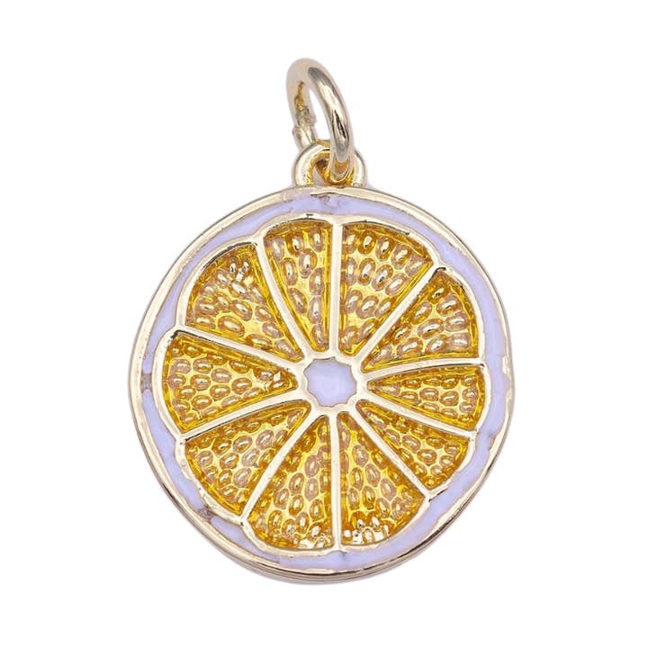 Citrus Slice Charm for wholesale by Adorn by Alexandra Riley