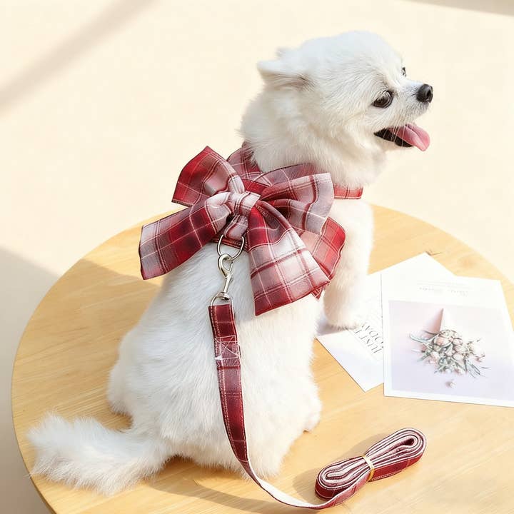 JK Style Pet Harness Leash Skirt for Dogs Cats_CWMM10828 for wholesale by PAWPAWwholesale