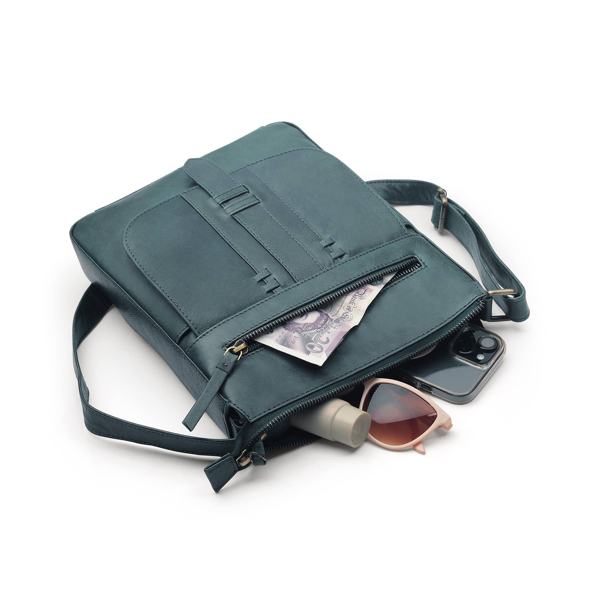 PRIMEHIDE – Großhandel Umhängetasche - Damen – PRIMEHIDE Arizona Leder-Umhängetasche – großes Modell 3603