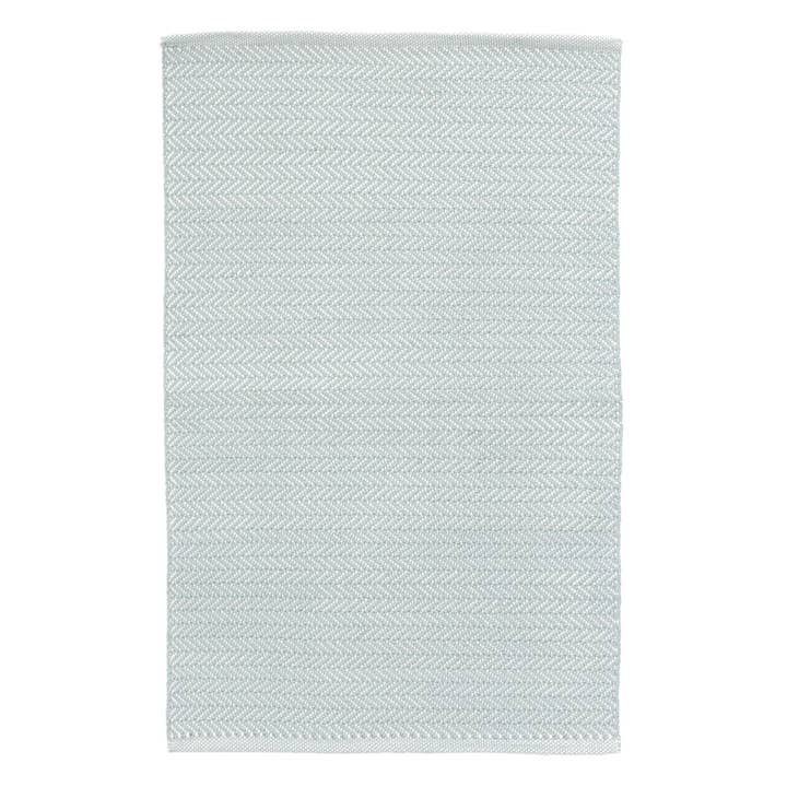Herringbone Handwoven Indoor/Outdoor Rug | Light Blue/Ivory for wholesale by Annie Selke