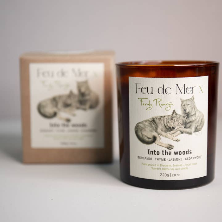 Feu de Mer - Wholesale Jar/Filled Candle - Full-size candle 220g - Into the Woods