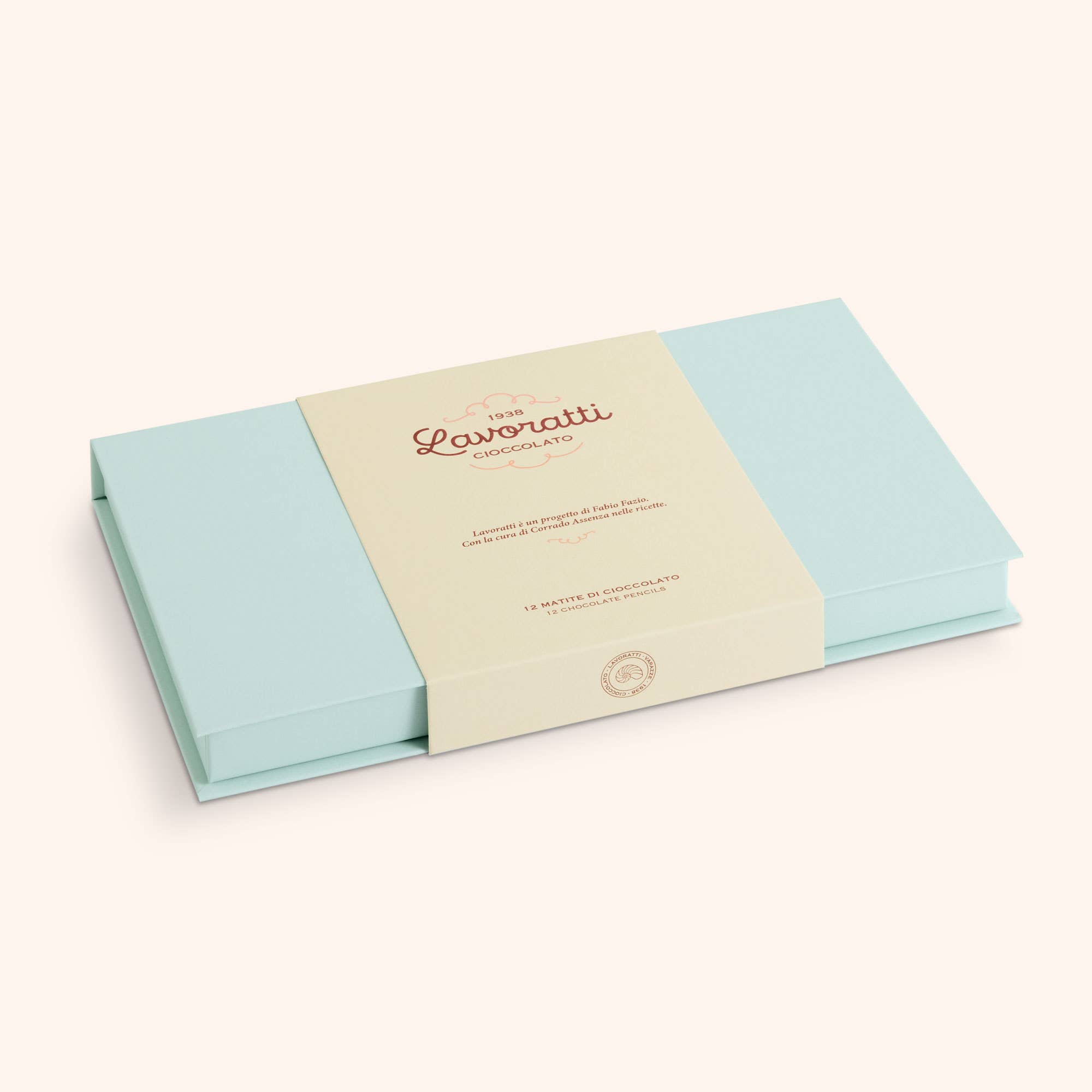 Cioccolato Lavoratti 1938 - Wholesale Chocolate Box - Assorted chocolate pencils 12 pieces, chocolate box16