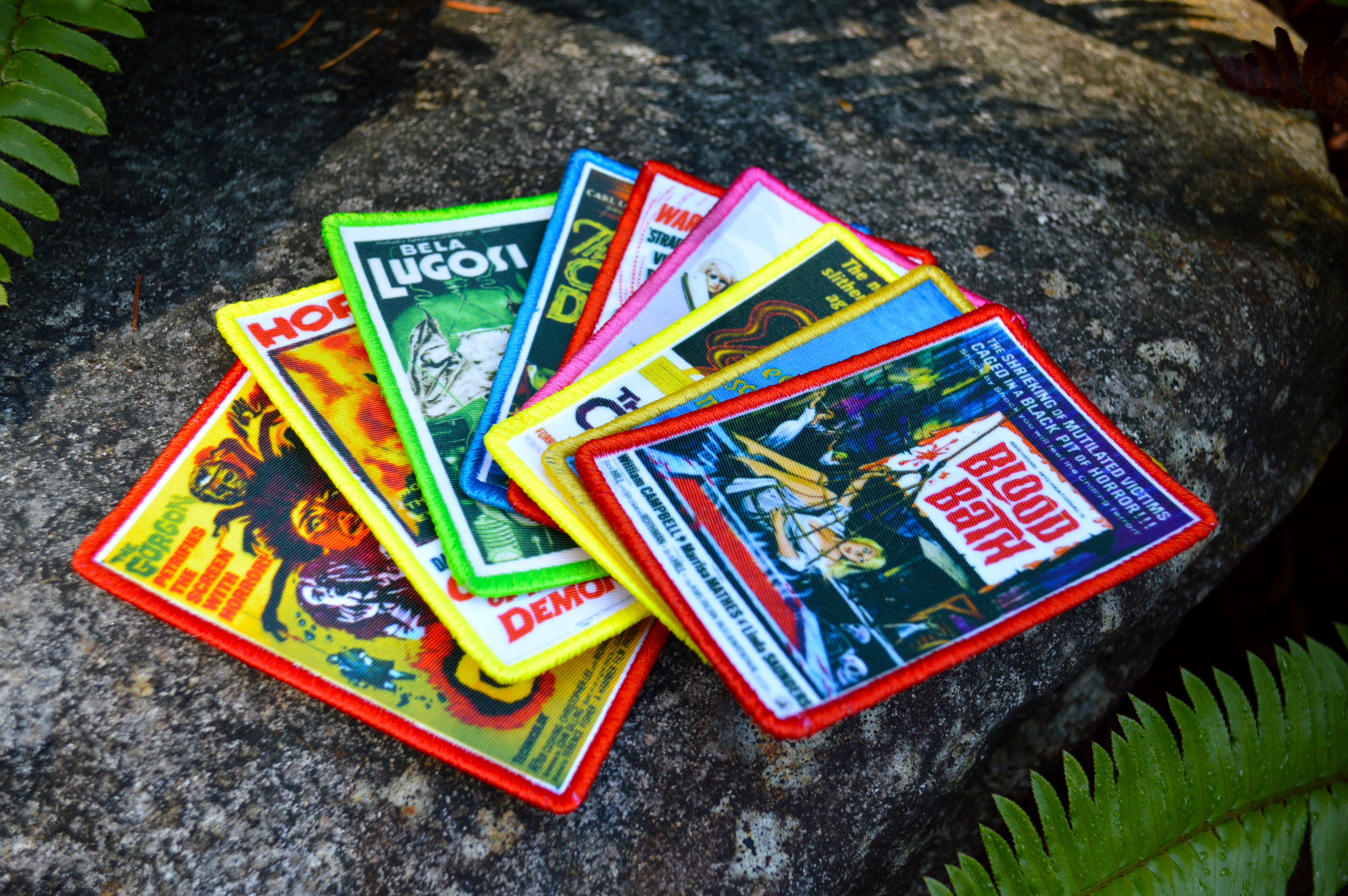 Thread By Dawn - Wholesale Patch - Classic Horror and Sci-Fi Movie 4" inch Iron On/Sew On Printed Patches0