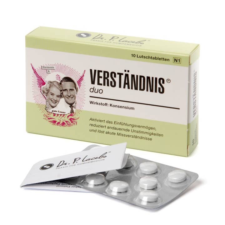 Dr. P. Lacebo – Großhandel Nahrungsergänzungsmittel/Vitamin zum Einnehmen – "Verständnis duo" Tabletten