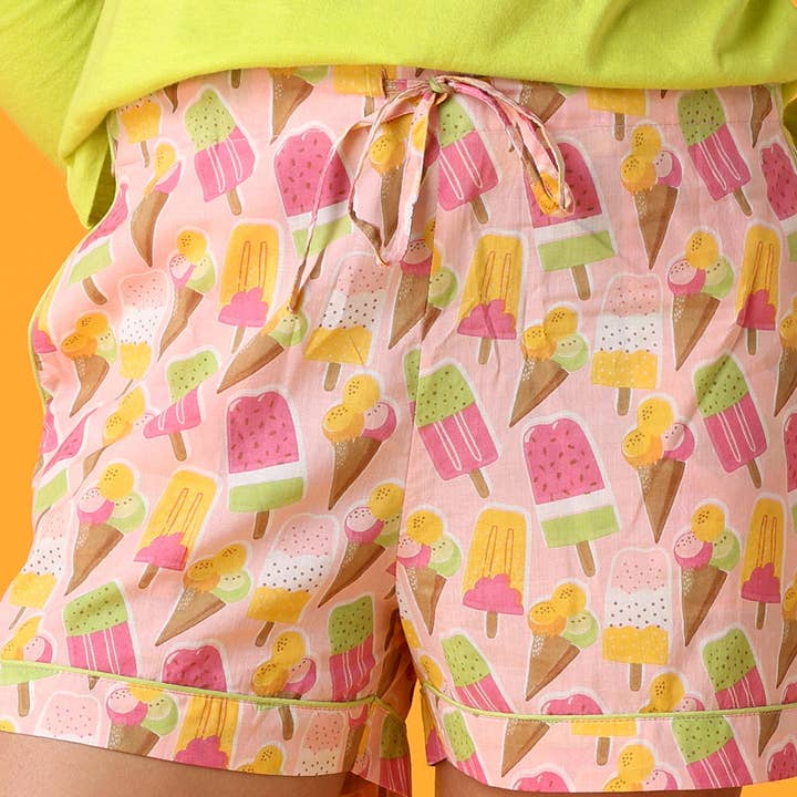 Multi Ice Cream Shorts for wholesale on Faire1