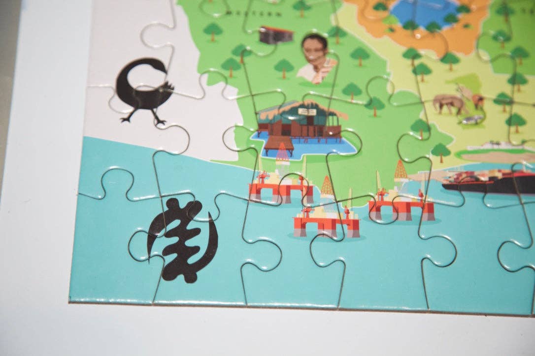 Very Puzzled – wholesale Puzzle – Child – Ghana Map Jigsaw Puzzle3