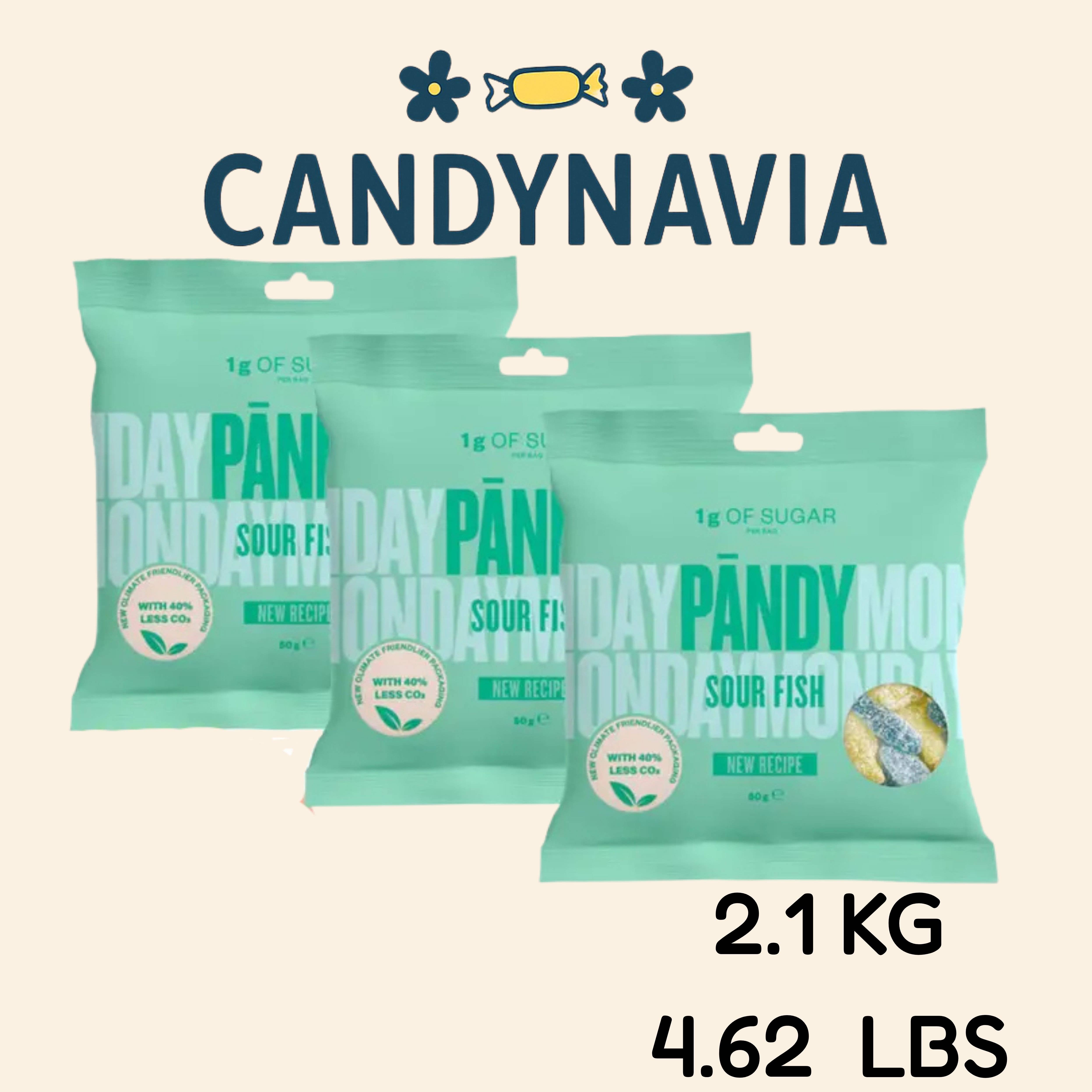 Candynavia - Wholesale Gummy - Swedish Candy - Pändy Sour Fish2