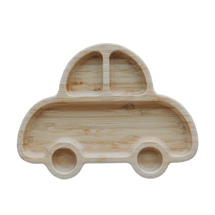 Pepelinoos – wholesale Tallrikar - Barn och baby – Bambu babybilplatta och sked