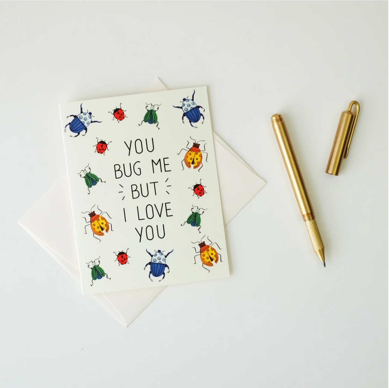 Paige & Willow - Wholesale Love Card - Love Bug Card1