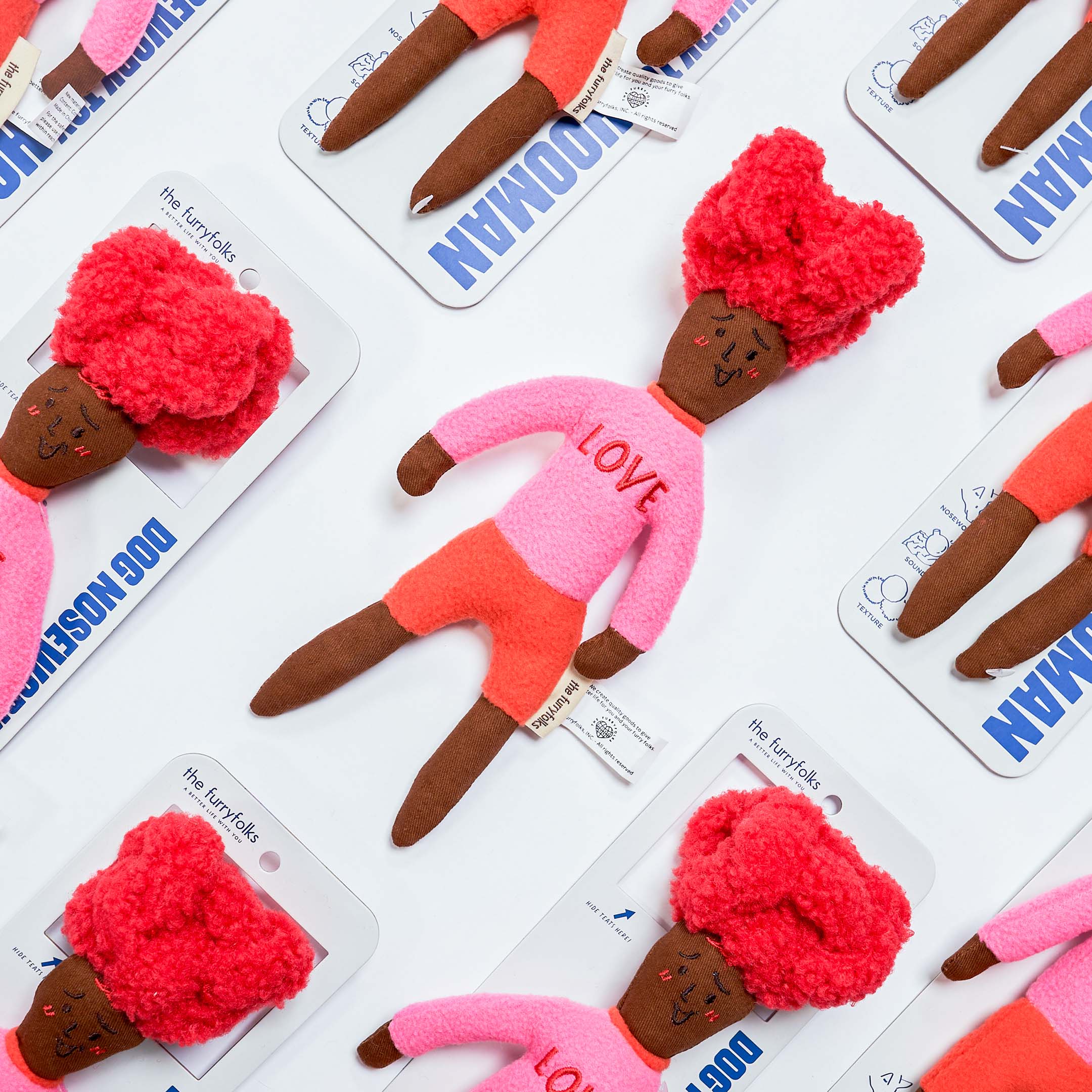 the furryfolks - Wholesale Pet Plush Toy - Dog - Hooman Nose Work Toy1