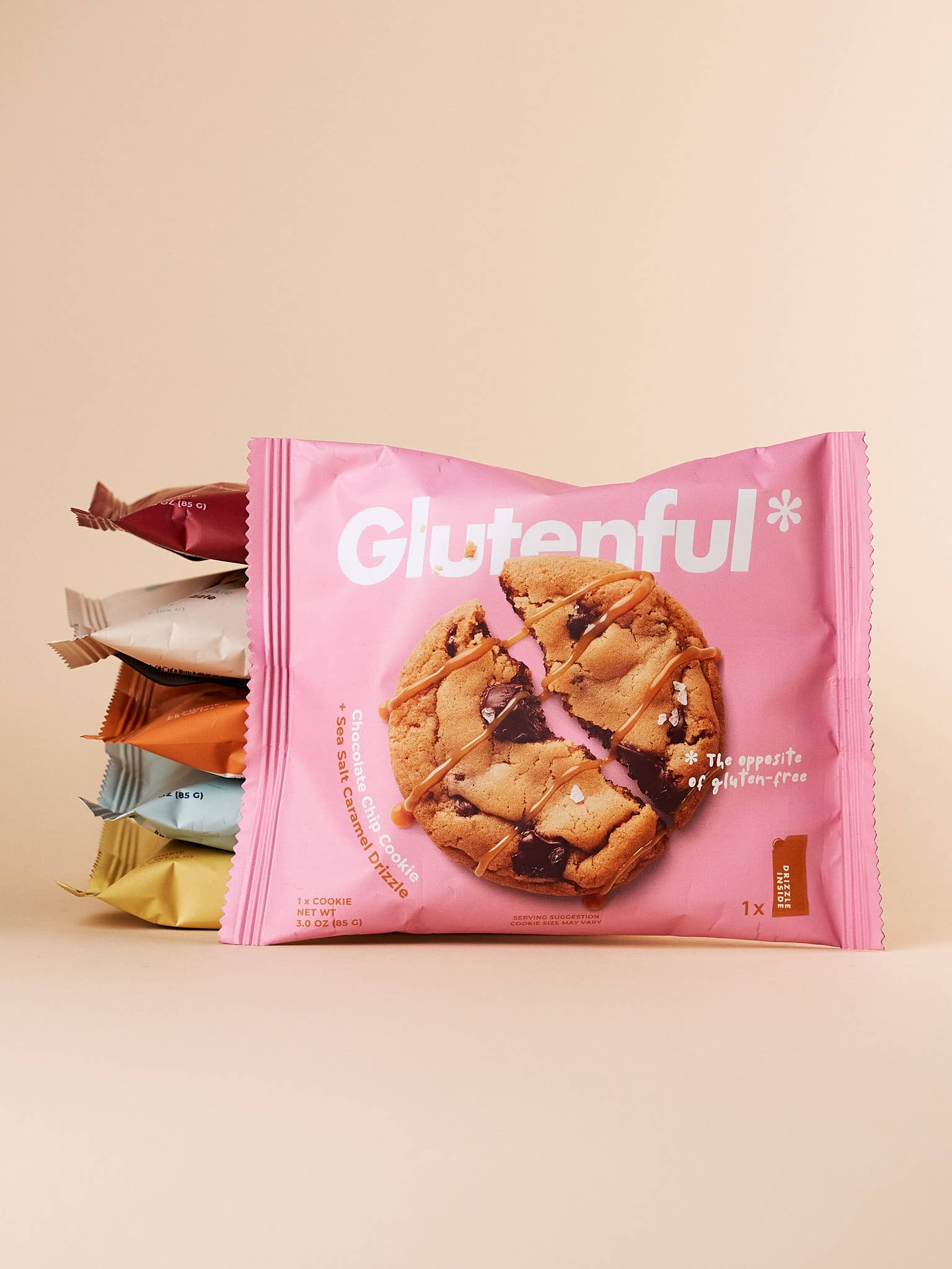 Glutenful - Wholesale Cookie - 6-Pack Variety Box of Cookies with Drizzle Packets