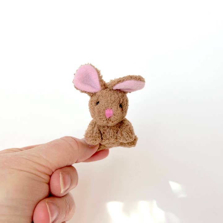 The Gifted Rat - Wholesale Stuffed/Plush Toy - Kids & Baby - Small Plush Bunny Rabbit (Brown)1