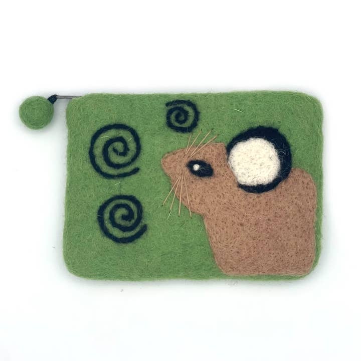 Women of the Cloud Forest - Vente Porte-monnaie – unisexe - Porte-monnaie en feutre Pika