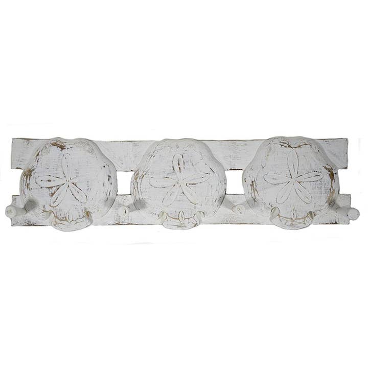 White Elephant - Wholesale Wall Accent - Sand Dollar Hanger