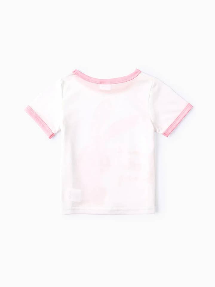 PatPat - Wholesale T-Shirt - Baby - Baby Girls Easter Childlike Rabbit Tee4