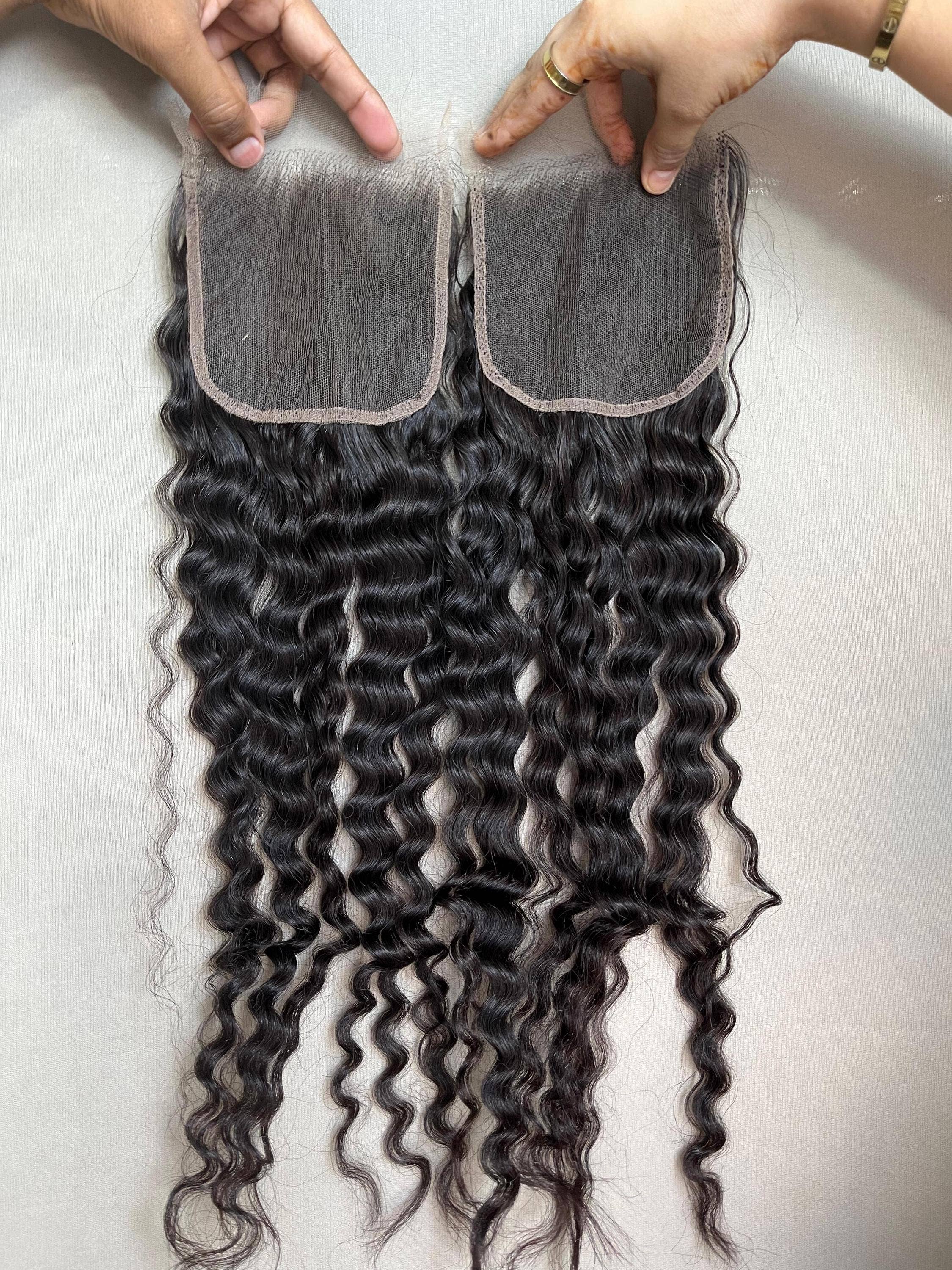 Gaurash Beauty Supply Inc. – wholesale Hair extensions – HD Lace Deep Curly Virgin Human Hair Closure2