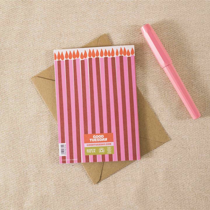 Good Tuesday (Once Upon a Tuesday) - Wholesale Birthday Card - Counting Candles | Birthday Card | A6